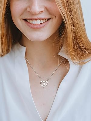 Collana in argento sterling 925 Cuore d’amore