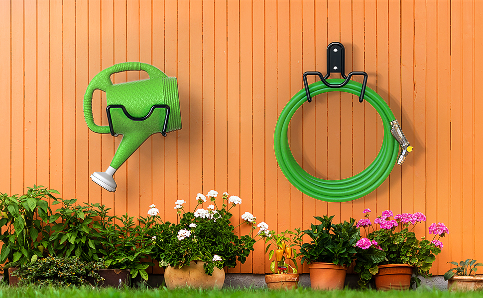 Mutool Garden Hose Holder Wall Mount, Heavy Duty Garden Hose Hook