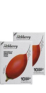 miracle berry 2 packs of 10 halves miracle berries make sour taste sweet for flavor tripping