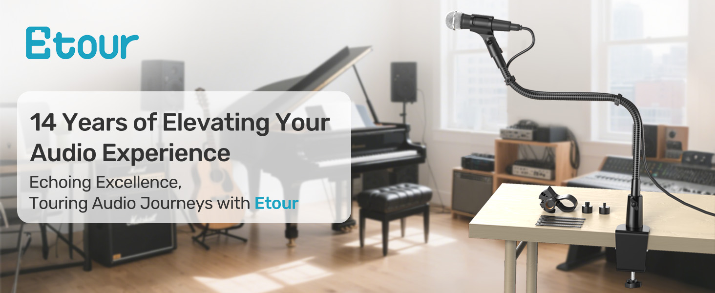 gooseneck mic stand
