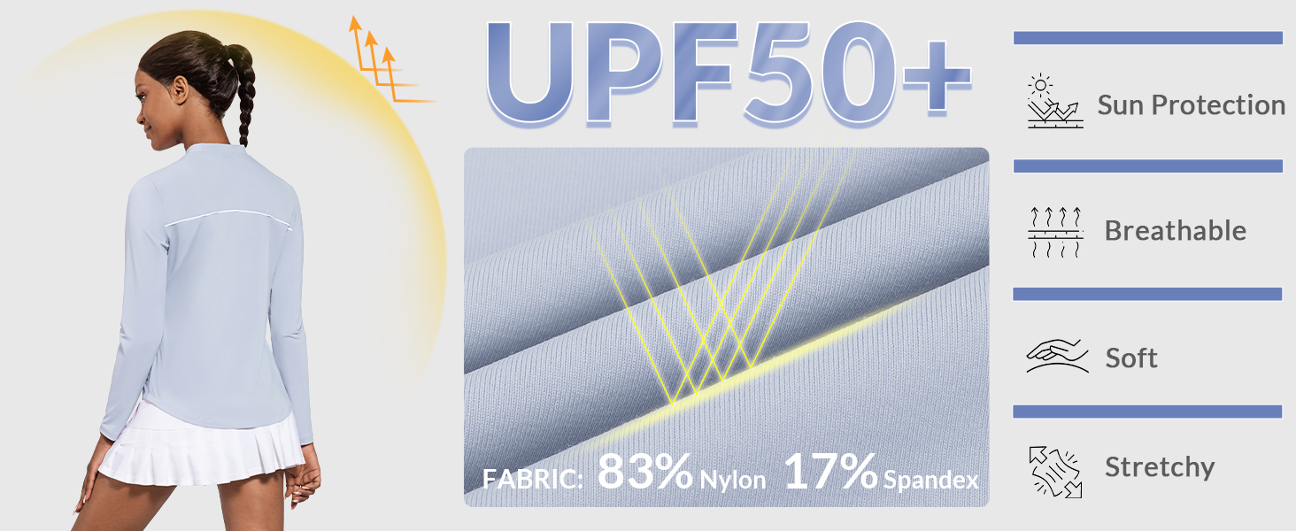 upf 50+ sun protection sun shirts