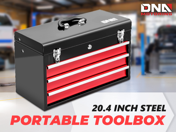 専用　Terror Mobb KOALITION 2枚セット DNA MOTORING 20.4 Inch Steel Portable Tool Box - 2 Drawer+