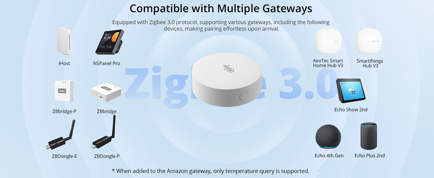 Smart Temperaturensor Zigbee