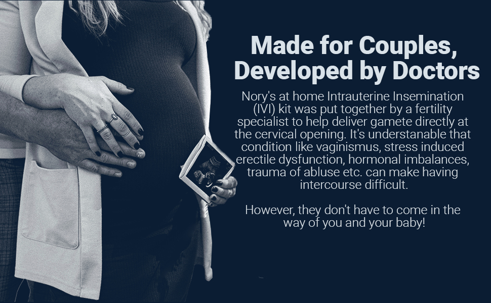 Nory At Home Self Insemination IVI/IUI Kit for Women,Get Pregnant