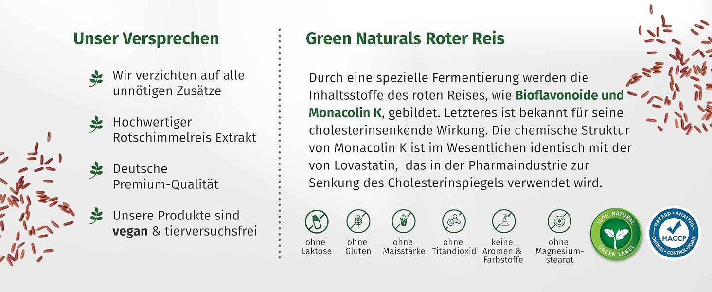 cholesterin monascus purpureus extrakt citrus bergamotte cholin bitartrat bluthochdruck rote hefe