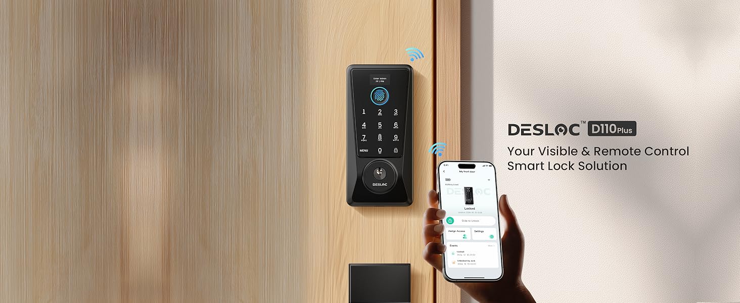Your Visible&RemoteControl Smart Lock Solution