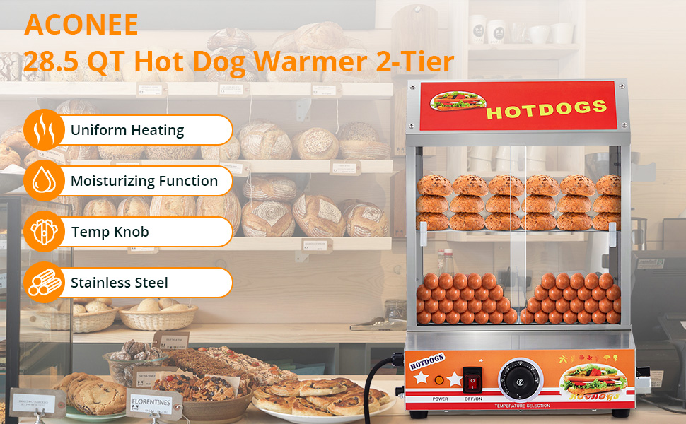 Hot Dog Steamer