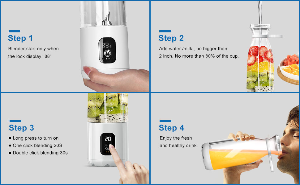 smoothie blender personal blender for shakes and smoothies blend jet personal blender