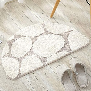 【人気商品】50x80cm半円形です玄関マット 屋内 colorfulbox_428098