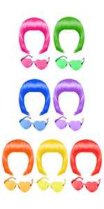  wigs set