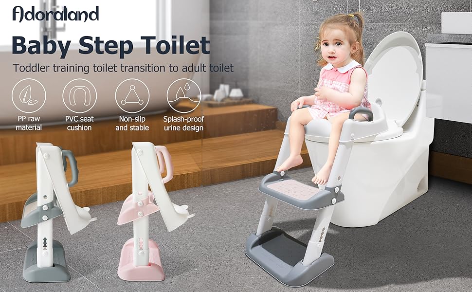 Potty Training Toilet Seat Toddler Toilets Seats Kids Steps Trainer