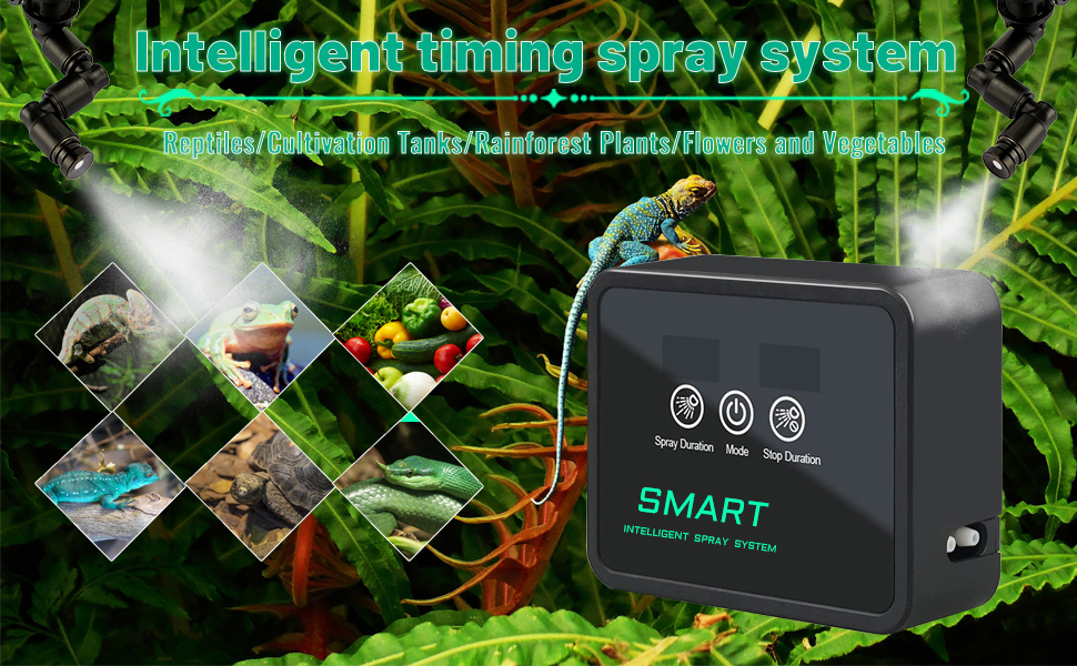 Reptile Humidifiers Smart Misting System, Reptile Mister