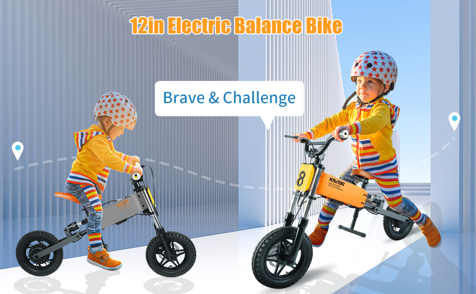 RIGO Electric Bike for Kids Ages 510 Electric Balance