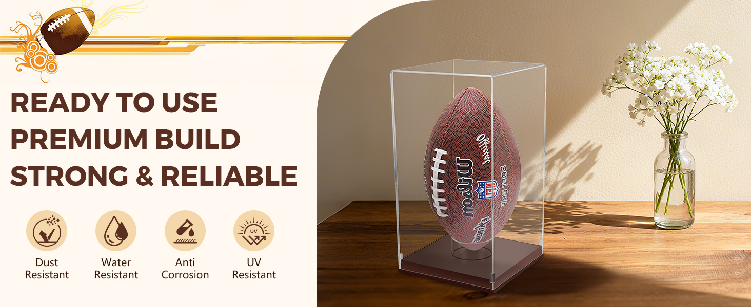 Football Display Case