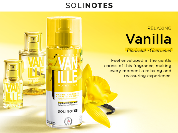 Solinotes Vanilla Perfume Delicate Floral and Soothing Scent