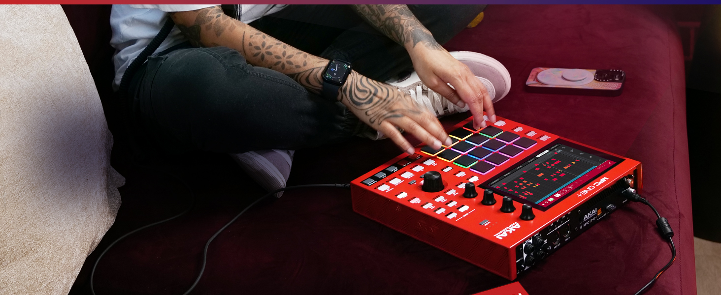 AKAI Professional MPC One+ Standalone Drum Machine, Beat Maker und MIDI