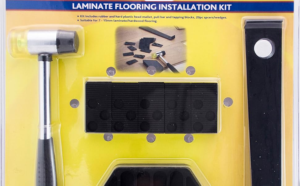 Wood Flooring Laminate Set Installation Floor Fitting Kit, Wooden