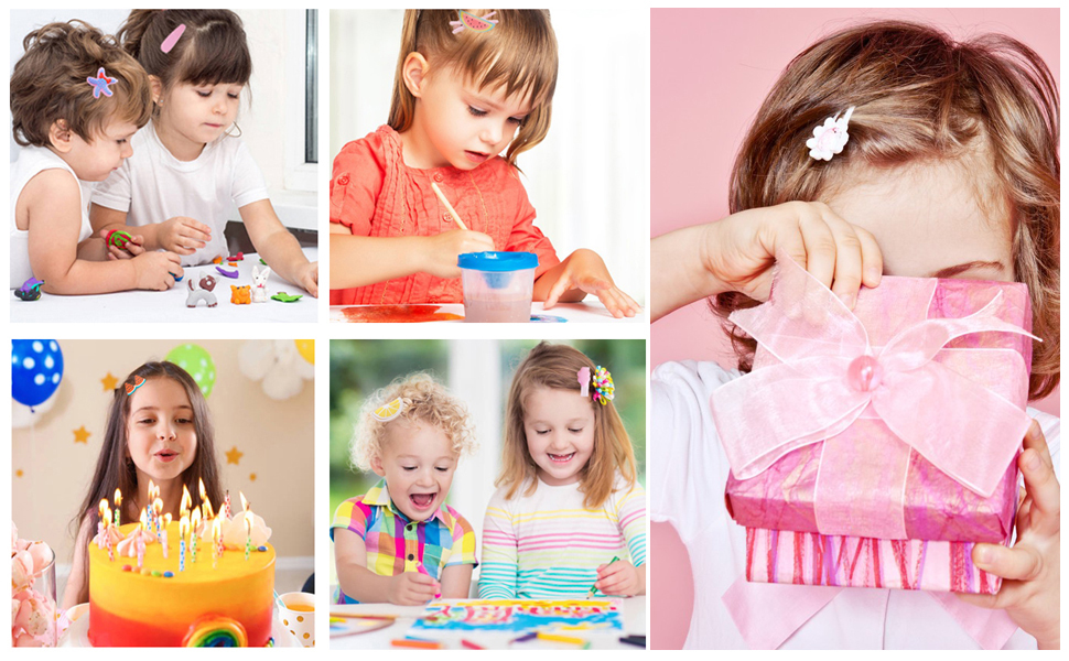 baby hair clips 6-12 months soft