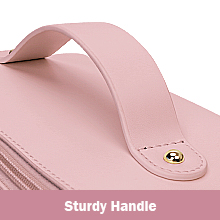 large capacity travel makeup bag