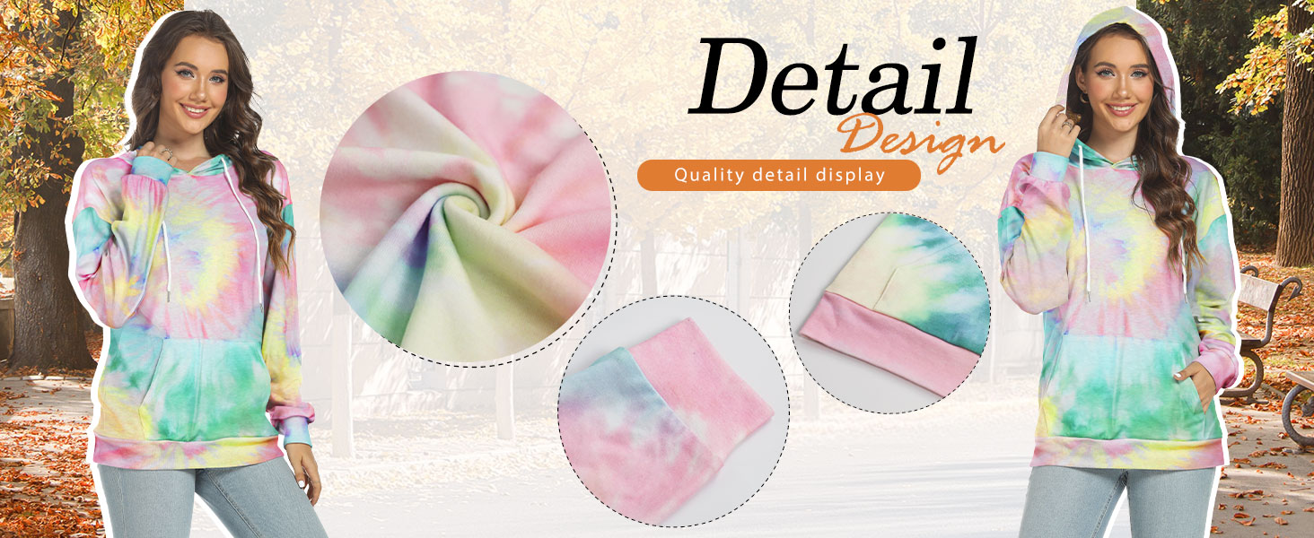 tie dye hoodies