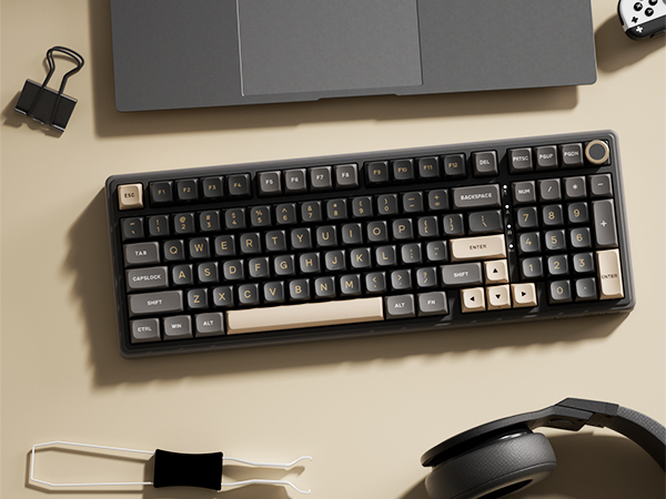 RK R98Pro メカニカルキーボード Amazon.com: RK ROYAL KLUDGE R98 Pro Wired Mechanical