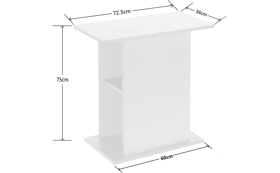 HMWD Aquarium Floor Fish Tank Stand, Easy to Assemble Stand for
