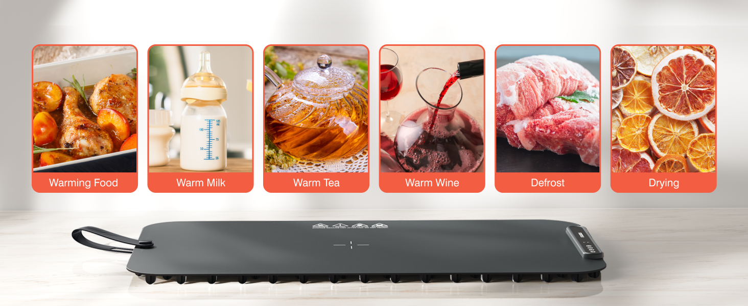 iTRUSOU Silicone Food Warming Mat BW701 Suitable for different tableware