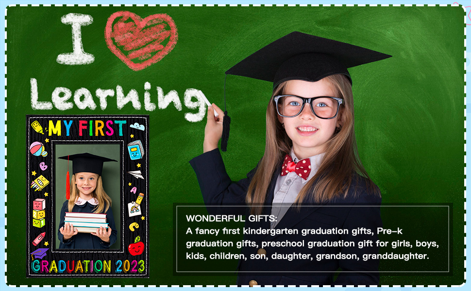 PETCEE Kindergarten Graduation Picture Frame Preschool