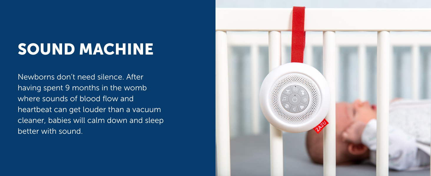 ZAZU Suzy The Baby Shusher Toddler Sleep Aid & Baby Soother 7