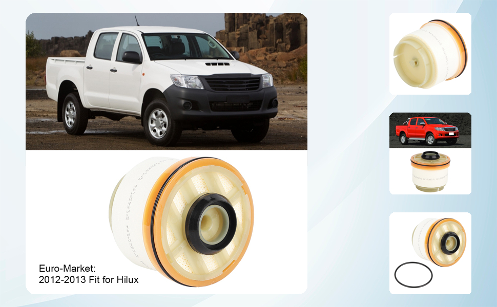 Amazon | 燃料フィルターエレメント、23390-0l010、燃料