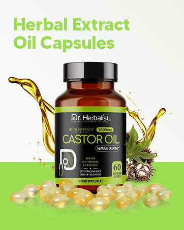 Dr. Herbalist Castor oil capsules