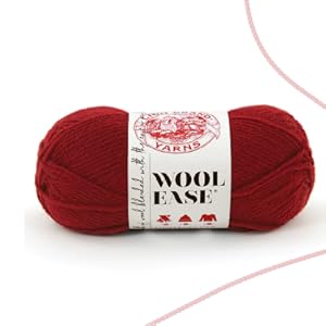 Wool-Ease yarn for crocheting.