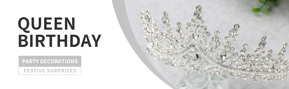 Birthday Sash Birthday Queen Crown Crystal Birthday Tiara