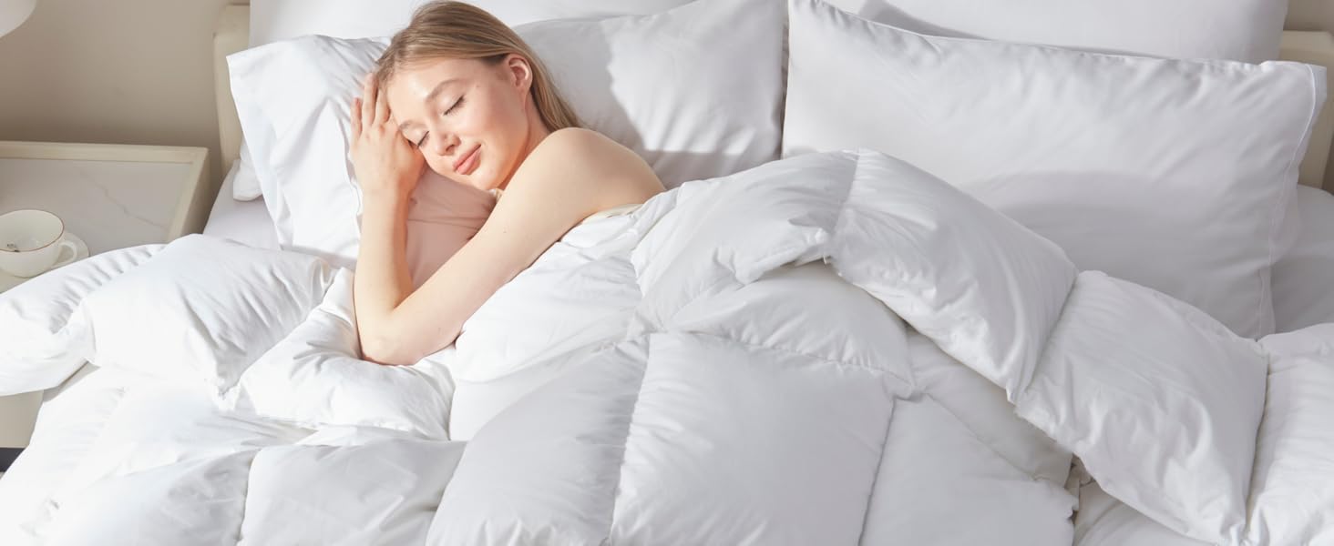 ELNIDO QUEEN Feather Down Fiber Comforter - Luxurious Hotel Bedding Comforter with Corner Tabs
| ELNIDO QUEEN All Se 6abf0ed3 0cab 4799 93ad A7b264cf2497. CR1,0,2499,1024 PT0 SX1464 V1