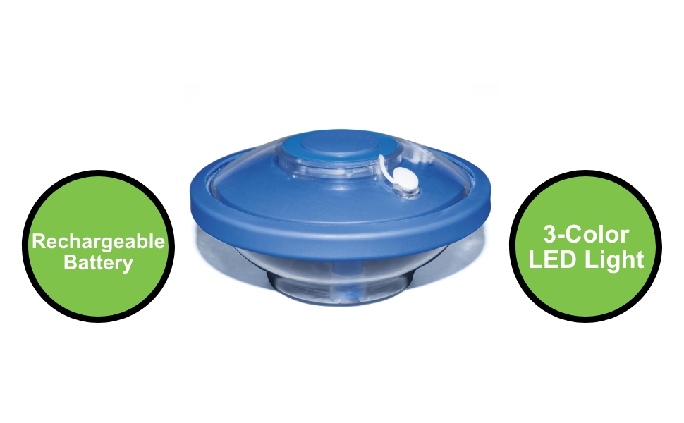 Bestway Flowclear LED Floating Pool Fountain Patio, Lawn