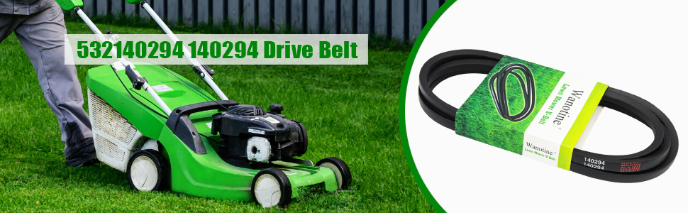 Amazon.com : Wanotine 532140294 140294 Drive Belt Replaces