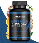 Nuboost Multivitaminico Hombre con Vitamina A, C, E, D3, K, Complejo B, Antioxidantes y Minerales...