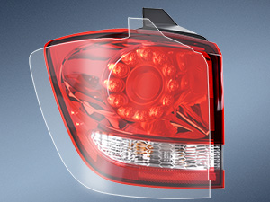 Nilight Taillight Assembly Compatible with Dodge Journey Outer Tail Light Left Drive Side