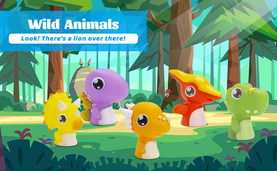 Dinosaur Finger Puppet