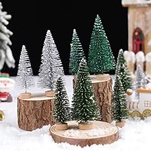 DIY Crafts Bottle Brush Trees