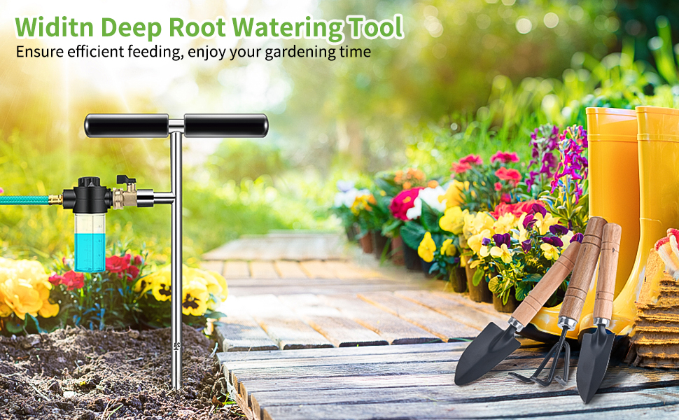 Root Feeder Deep Root Watering Tool with Fertilizer Bottle
