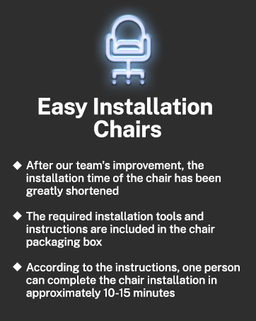 easy installation chair