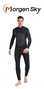 Amazon | MORGEN SKY ウェットスーツ 3mm メンズ ウェットベスト