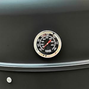 Built-in sensitive temerature gauge 