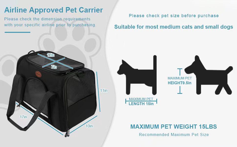 Cat Carrier Dog Carrier Pet Carrier