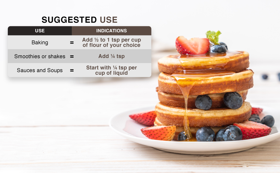 Kiva All Natural, Xanthan Gum (Stew, Soup and Sauce Thickening Powder