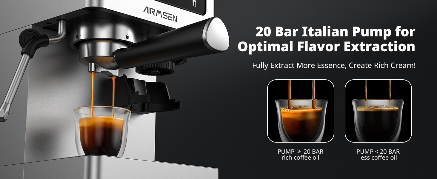 Espresso Machines with Conical Burr Grinder