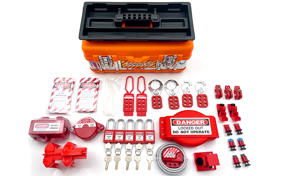 Amazon.com: SAFBY Lockout Tagout Kit Electrical Loto - Clamp