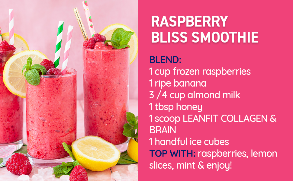 Raspberry Bliss Smoothie Recipe