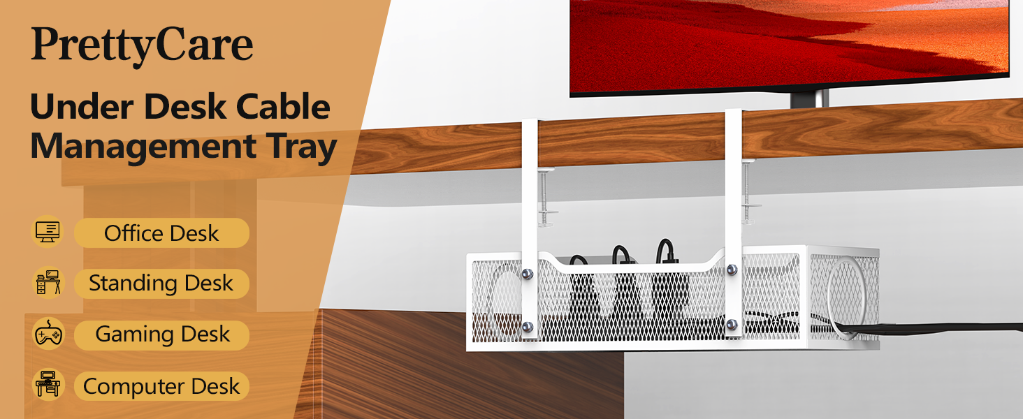 cable management under desk